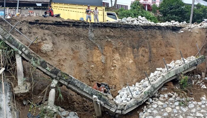 Jalur Mudik di Sawahlunto Amblas Jelang Puncak Arus Mudik