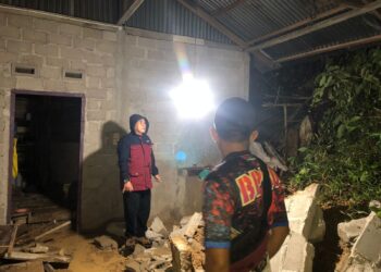 Hujan Dengan Intensitas Tinggi, Longsor Hantam Rumah Nurani