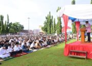 Berpusat di Lapangan Merdeka, Ribuan Masyarakat Pariaman Tunaikan Salat Idul Fitri