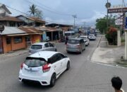 Penerapan One Way Hari ke-7 Arus Lalu Lintas di Padang Panjang Lancar