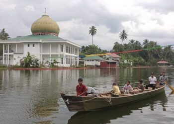 Digelar Sejak Tahun 70an, Selaju Sampan Alek Nagari Tigo Jangko Wadah Silaturahmi Anak Nagari