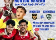 Nobar Semifinal Piala AFC di Suko Kopi Marapalam, Berkesempatan Dapat Kuota XL 10GB Tanpa Diundi
