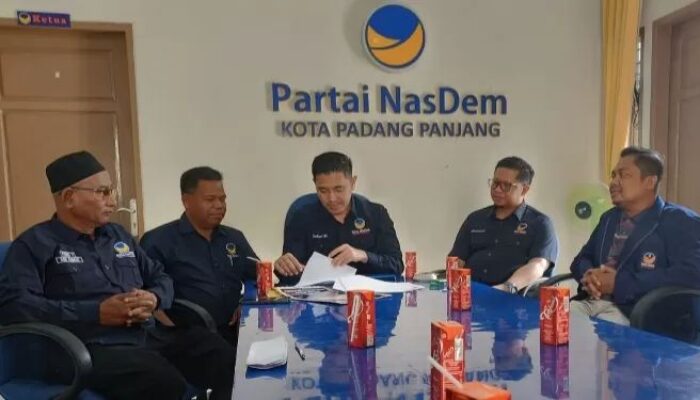 Tanpa Mahar, DPD Nasdem Padang Panjang Buka Pendaftaran Cawako dan Cawawako