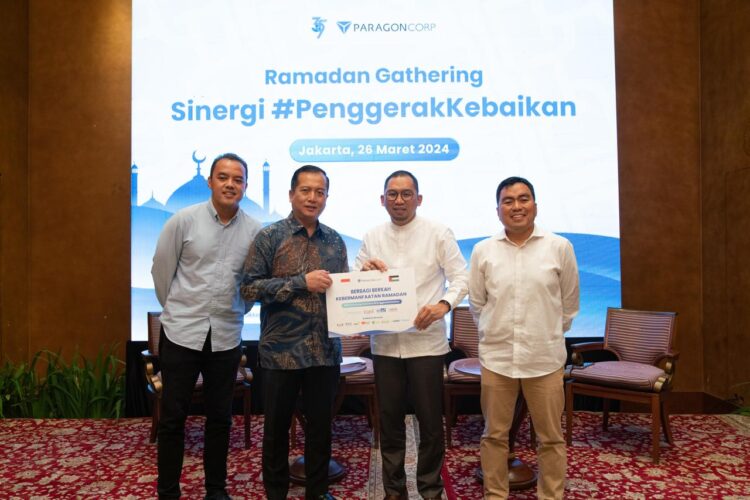 Kick Off Penyerahan Bantuan Kemanusiaan ParagonCorp