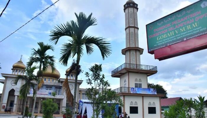 Menara Masjid Istiqomah Gobah V Surau Diresmikan Bupati Agam
