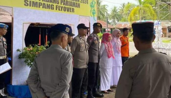 Polres Padang Pariaman Dirikan Enam Pos Pengamanan Lebaran 2024