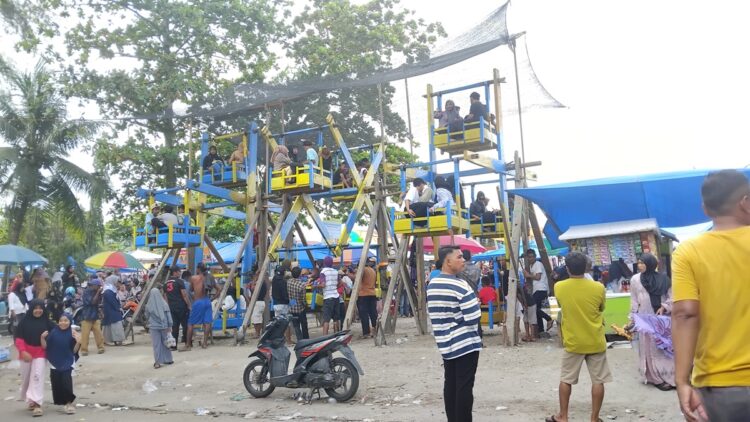 Buayan kaliang di Pariaman masih jadi primadona saat Lebaran