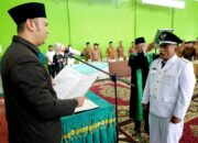 Bupati Benny Dwifa Lantik Wali Nagari Pematang Panjang