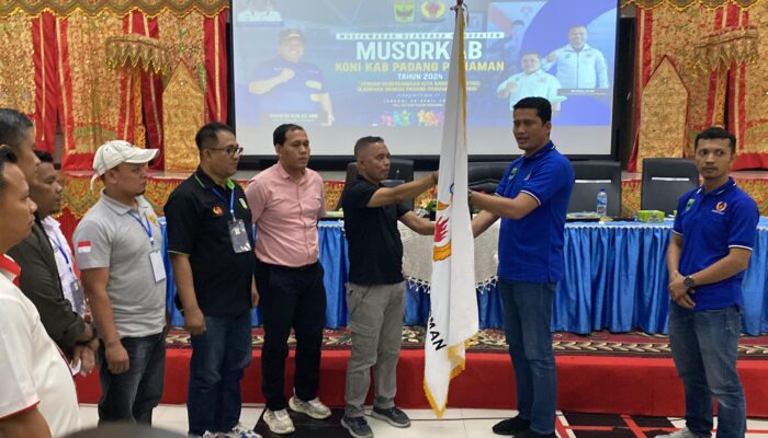 Rudy Repenaldi Rilis Nahkodai KONI Padang Pariaman