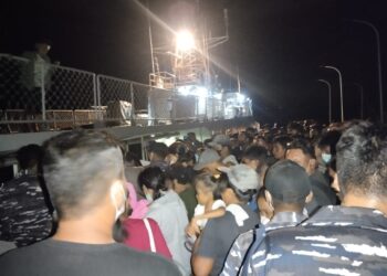 Erupsi Gunung Api Ruang, Pemerintah Terus Upayakan Evakuasi Sembilan Ribu Warga