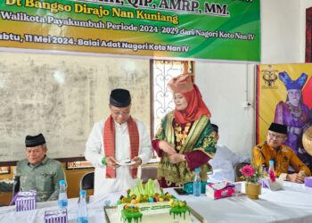 H. Almaisyar Rayakan Ulang Tahun Bersama Unsur Ompek Jinih Nagari Koto Nan Ompek