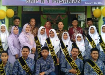 15 Duta SSK SMPN 1 Pasaman Dikukuhkan
