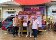 Hitay Balai Kaba Salurkan Bantuan Kemanusiaan Pada Korban Banjir Bandang Sumatera Barat