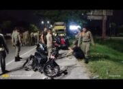 Satpol PP Kota Padang Kejar-Kejaran dengan Pembalap Liar