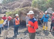 BNPB Mulai Persiapkan Pelaksanaan Peledakan Material Batu Besar Galodo di Kabupaten Agam