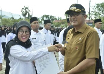 Sebanyak 2.825 Tenaga PPPK Padang Tahun 2023 Terima SK