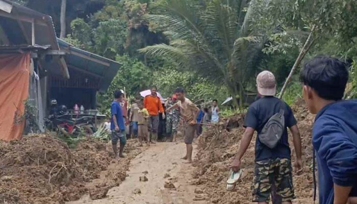 Puluhan Rumah di Desa Silungkang Oso Terancam Longsor Susulan