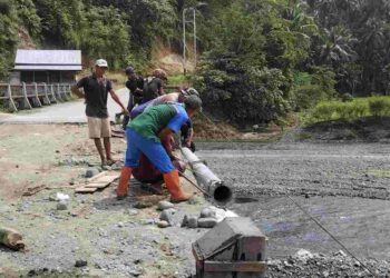 PDAM Unit Kampung Dalam Taksir Kerugian Rp 60 Juta, Dampak Ruas Jalan Putus