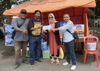 Anak Wartawan dari Rantau, Kirim Bantuan  Korban Bencana Sumbar Melalui  BW Luak Limopuluah Peduli