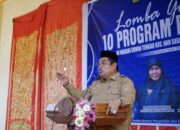 Nagari Sunua Tengah Ikuti Lomba Gerakan 10 Program Pokok PKK, Bupati Suhatri Bur : Harus Juara Umum Ketiga Kalinya