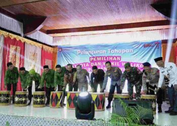 KPU Padang Panjang Luncurkan Tahapan Pilkada