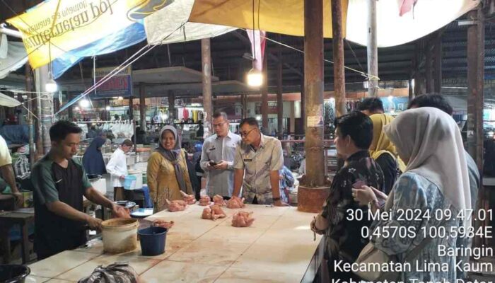 Harga Pokok Alami Fluktuasi, Pemkab Pantau Pasar Batusangkar
