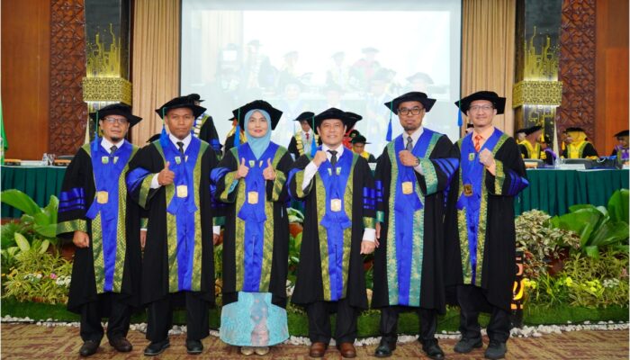 UNAND Kukuhkan Enam Profesor Fakultas Teknik