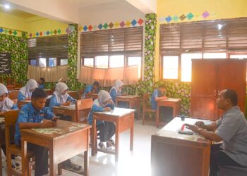 USBD SMP Negeri 6 Kota Bukittinggi Berjalan Lancar