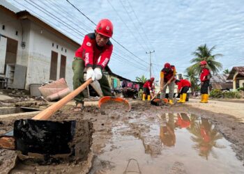 Tiba di Surantih, TRC Semen Padang Dirikan Posko Kesehatan