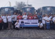 Mudik Gratis Safari Ramadan BUMN 2024 Disambut Antusias Perantau Minang di Dumai