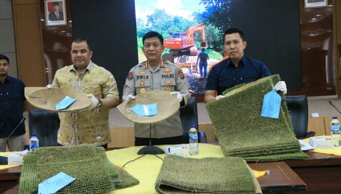 Polda Sumbar Tangkap Dua Pelaku Penambang Emas Ilegal