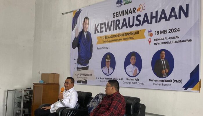 Di Depan Ratusan Mahasiswa Agam, Epyardi Asda dan Athari Ungkap Kunci Sukses Wirausaha