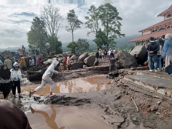 Kondisi pascabanjir di Kabupaten Agam, Minggu (12/5/2024)