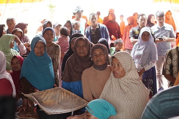 Pengungsi Sungai Manau kembali kerumah