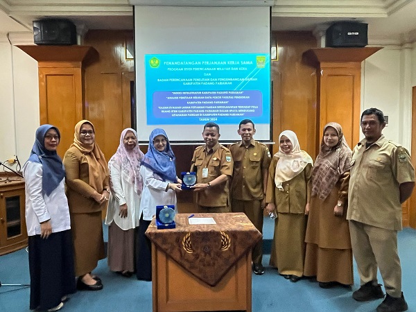 Pemerintah Kabupaten Padang Pariaman jalin kerjasama dengan Universitas Bung Hatta (UBH) dalam rangka meningkatkan kualitas pembangunan daerah.