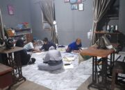 Kaum Ibu di Matur Dilatih Keterampilan Menjahit