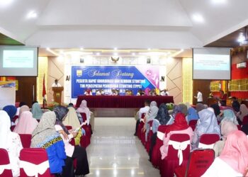 Pemko Pariaman menggelar rakor percepatan pengentasan stunting.