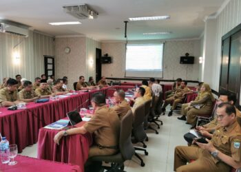 Bupati Suhatri Bur Evaluasi Perangkat Daerah Dalam Pelaksanaan APBD 2024