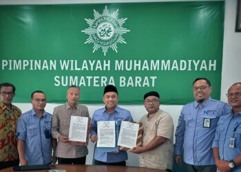 Bank Nagari dan Pimpinan Wilayah Muhammadiyah Sumbar Jalin Kerja Sama