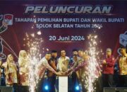 KPU Resmi Luncurkan Tahapan Pemilihan Bupati dan Wakil Bupati Solsel 2024