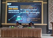 Selama Enam Bulan, Ini Kasus Menonjol di Polresta Bukittinggi!