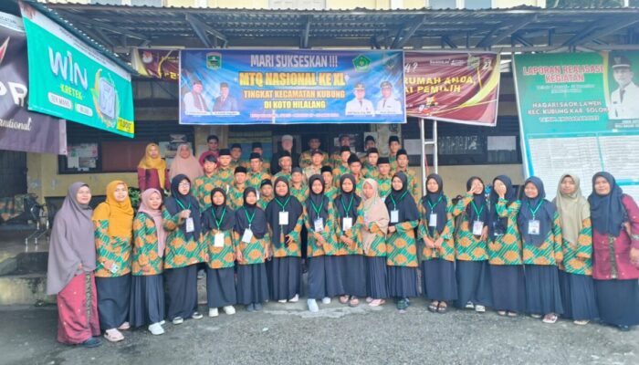 Nagari Saok Laweh Siap Rebut Kembali Juara Umum pada MTQ Ke-40