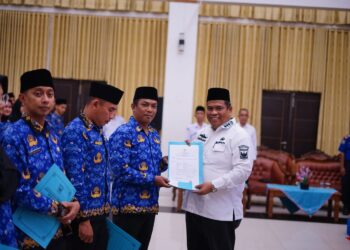 212 Honorer Pemkab Padang Pariaman Diangkat Jadi PPPK