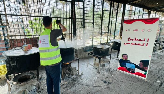 Krisis Pangan di Gaza, PMI Lanjutkan Layanan Dapur Umum Cairo, Mesir-Perang di Gaza Terus Berlanjut