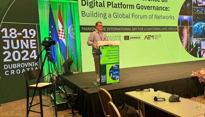 Dewan Pers Sampaikan Kekhawatiran Draf RUU Penyiaran dalam Rapat UNESCO di Kroasia