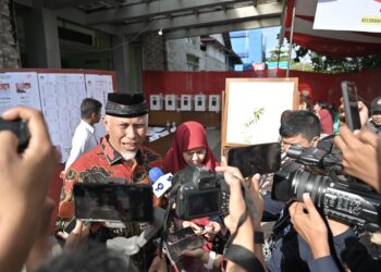 PSU DPD, Mahyeldi Akan Salurkan Hak Pilihnya di TPS 12