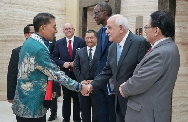 Ketua Badan Kerja Sama Antar-Parlemen (BKSAP) DPR, Fadli Zon, menerima Delegasi UN Committee on the Exercise of the Inalienable Rights of the Palestinian People