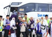 Pemko Pariaman Sambut Kepulangan Jemaah Haji