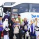 Pemko) Pariaman menyambut kedatangan 107 jemaah haji asal daerah tersebut yang kembali ke tanah air pada Senin (8/7)