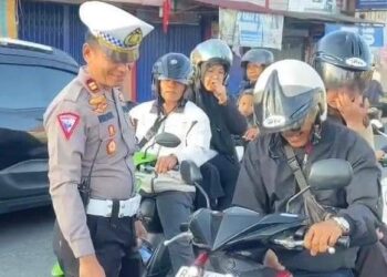 Melawan Arus Hingga Tak Pakai Helm, Jadi Pelanggaran Dominan di Operasi Patuh Singgalang 2024